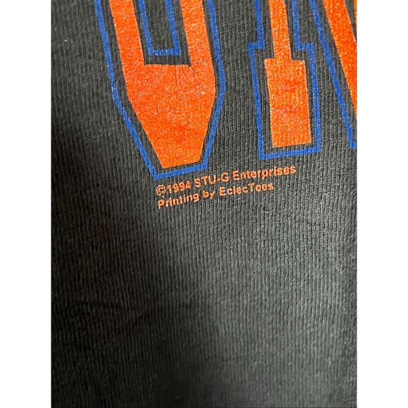 Vintage 90s Rare Langston University Football Tee - Picture 3 of 8